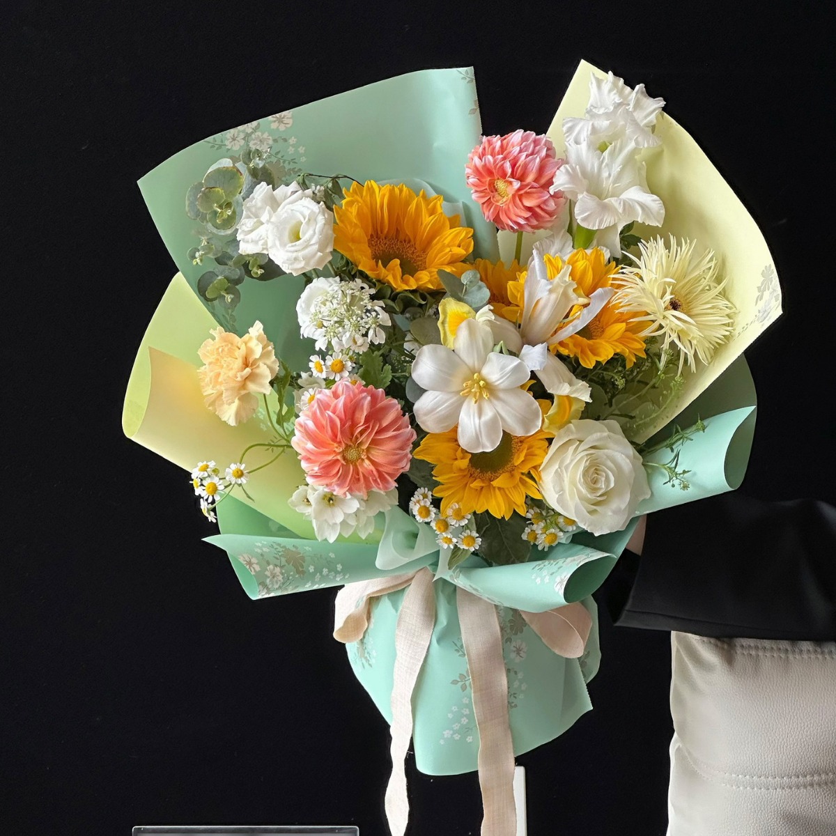 Nuevo producto de Flower Party Factory, papel de regalo para flores fresco y elegante, papel para envolver ramos, materiales para envolver regalos para floristerías