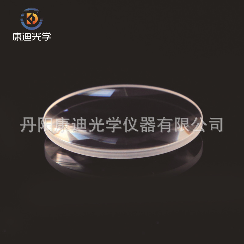 矩形放大镜片 光学玻璃双凸镜 k9玻璃 异形透镜 透镜厂家