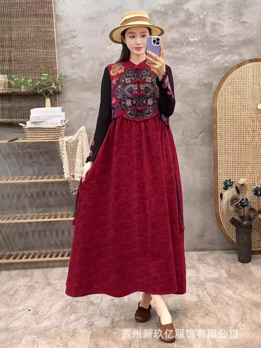 Ethnic sleevless dress
