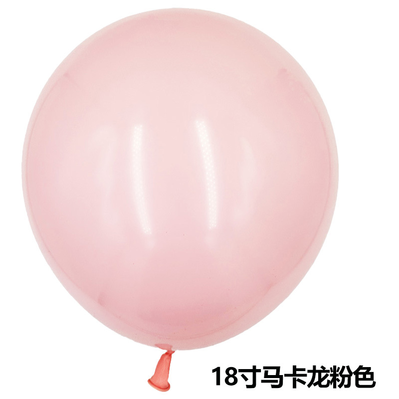 Globo de macarón al por mayor decoración escenario de diseño de confesión de boda espesa 18 pulgadas globo de látex