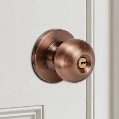 Old-fashioned door lock stainless steel ball lock household toilet door lock wooden door lock lock factory wholesale 587 ball lock
