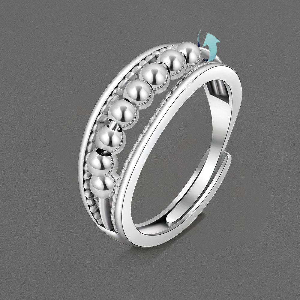 Creative geometric universal small design fashionable trend ring