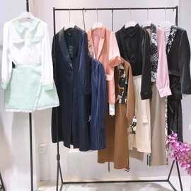 艾阿玛23尼春夏季新款连衣裙上衣知性女装品牌折扣直播实体店货源