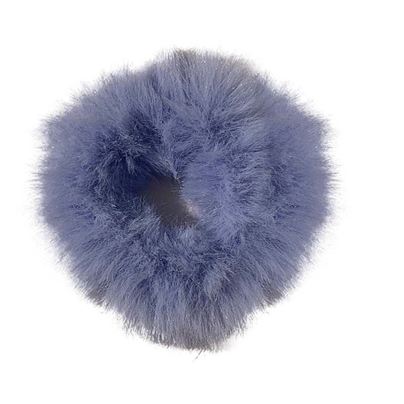 Otoño e invierno felpa intestino grueso banda de pelo hembra Corea del Sur red Alta Cola de Caballo cuerda de pelo lazo de pelo banda de goma pelota cuerda de pelo