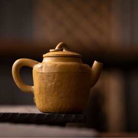 景德镇圣大陶瓷手工茶具茶壶黄金段迷你紫砂壶
