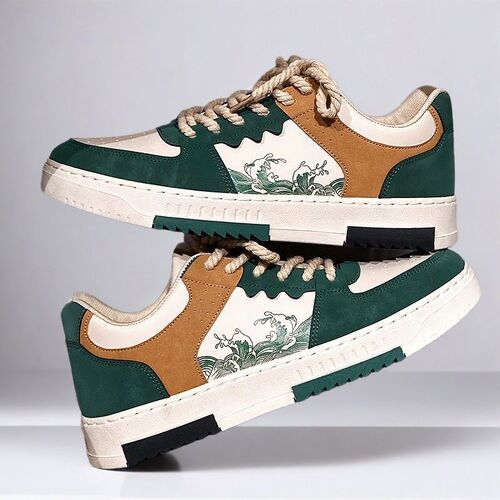 Men's Summer New Student Breathable Canvas Shoes Korean Style Trendy Matchable Casual Platform Shoes with Thick Sole Trendy Shoes