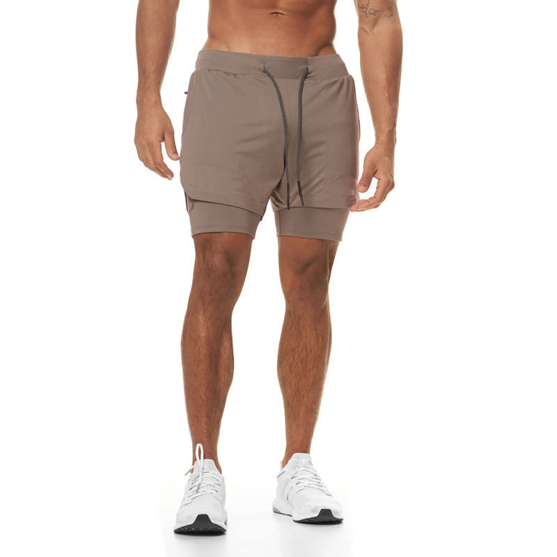 231g Weight Knee Length Pants Length Chemical fiber blending, Polyester Fabric Type Casual Pants, Shorts Pants Type Fitness, Gym Occasion Quick Dry Function Skinny Fit Type Solid Color Pattern Men's Gender Sports Style Men's Fitness Gym Sports Solid Color Knee Length Casual Pants Shorts 14