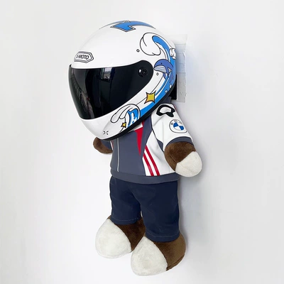 bear | Motosiklet dəbilqələri - height-28cm-flower-bearm-star-sea-upgraded-inner-buckle