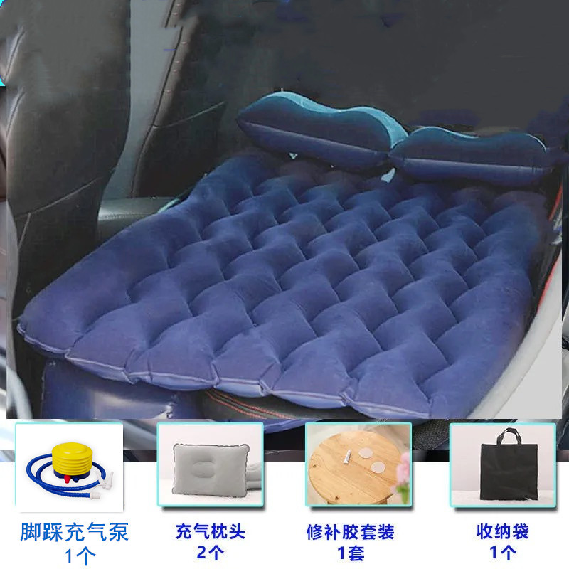 몰려 [기어 없음] 블루 + 롱 풋 부두 + 헤드레스트 + 풋 펌프