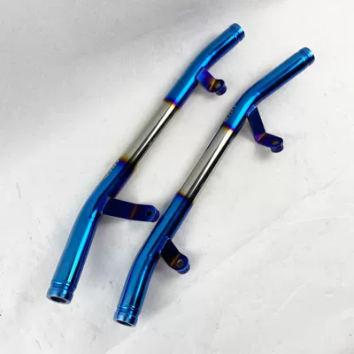 Frame Rear Armrest Roasted Blue – Motorcycle tail
