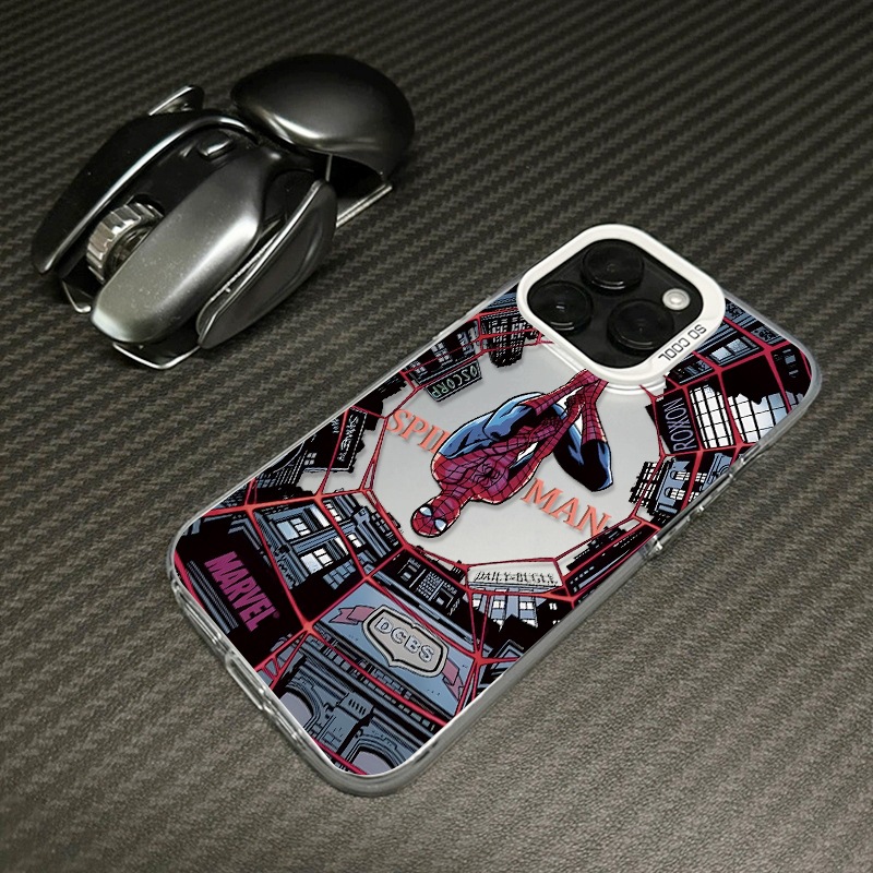 컬러풀 실버 IMD-White-Y274 스파이더맨