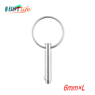 Cross-border spot 6mm 316 stainless steel ball pin safety pin spring steel ball pin quick loading and unloading