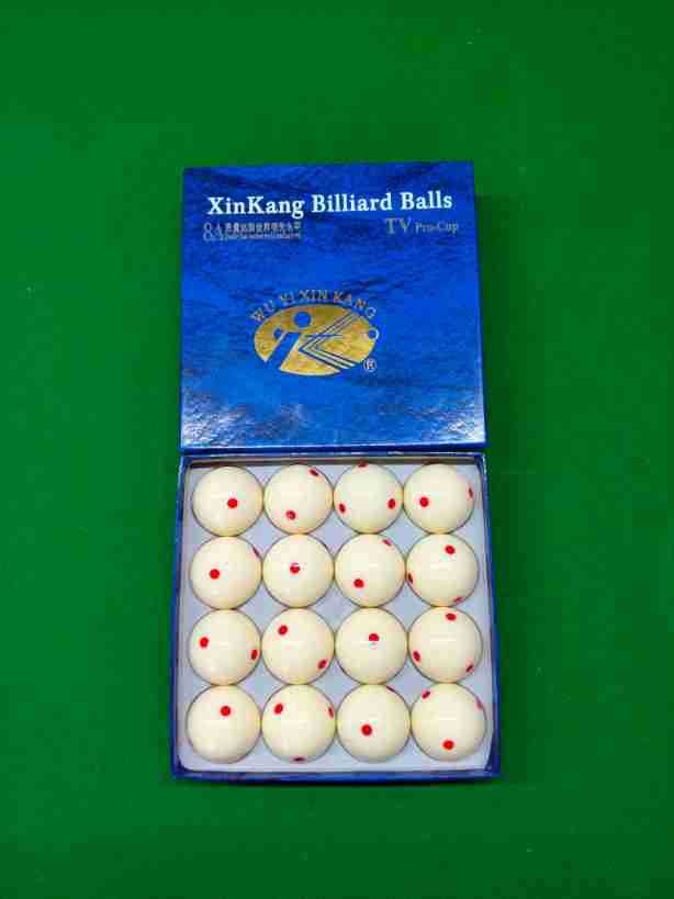 Xinkang 8A crystal ball billiards cue ball black eight white ball training ball billiards 5.72CM large billiards supplies