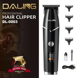 DALING达玲0003理发器电动便携式LED显示剃头不卡发专业理发剪