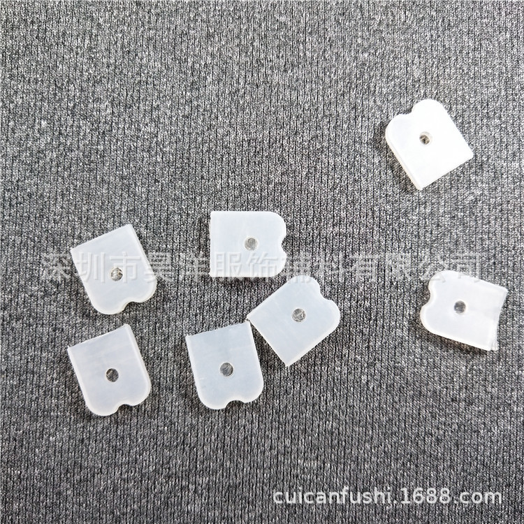 [供应现货]  DIY婚纱鱼骨软硅帽 定型缝纫鱼骨保护头 服装辅料