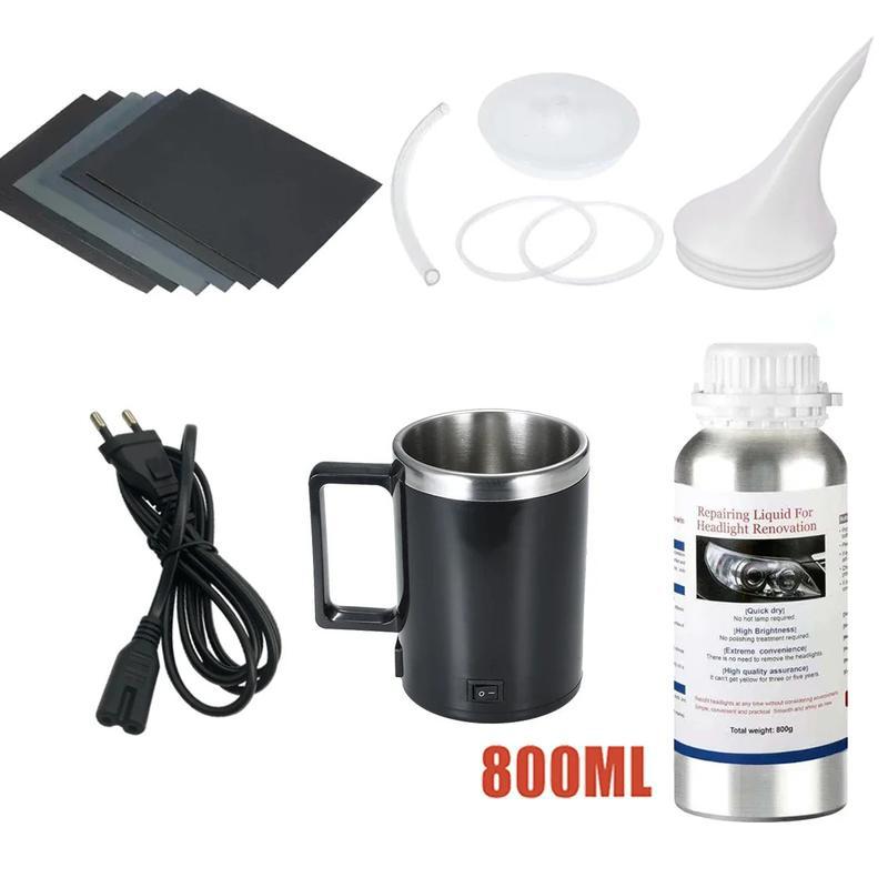 Christmas Halloween Car Headlight Polishing Kit 800ML