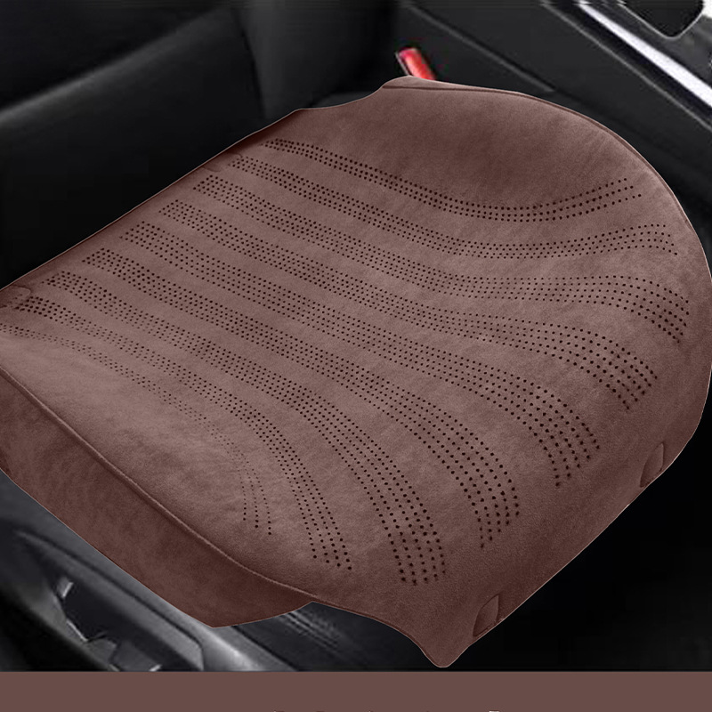 Seat cushion, seat cover, Universal Breathable Three-Piece Set - elite-coffee-square-cushion-2-pieces