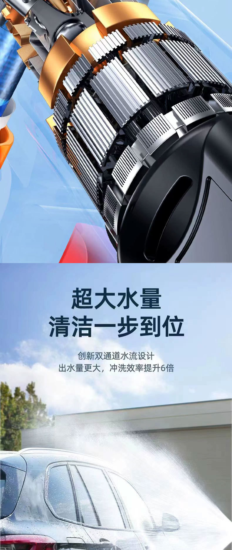 26 Models of Wireless Car Washers, High-Pressure Water Guns, Household and Car Cleaning Tools, Powerful Lithium Battery Rechargeable Booster Water Guns