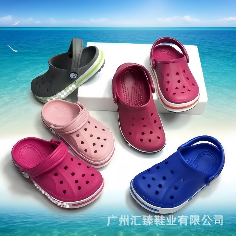 Cross Little Baya Croc Shoes for Boys and Girls, Fashionable and Easiest for Match, High-Looking Outdoor Beach Shoes for Home Wear
