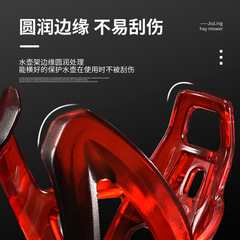 Bicycle Water Bottle Holder Soft PC Gradient Water Cup Holder Scratch-Resistant Mountain Bike Riding Water Bottle Rack Universal Bike Accessory