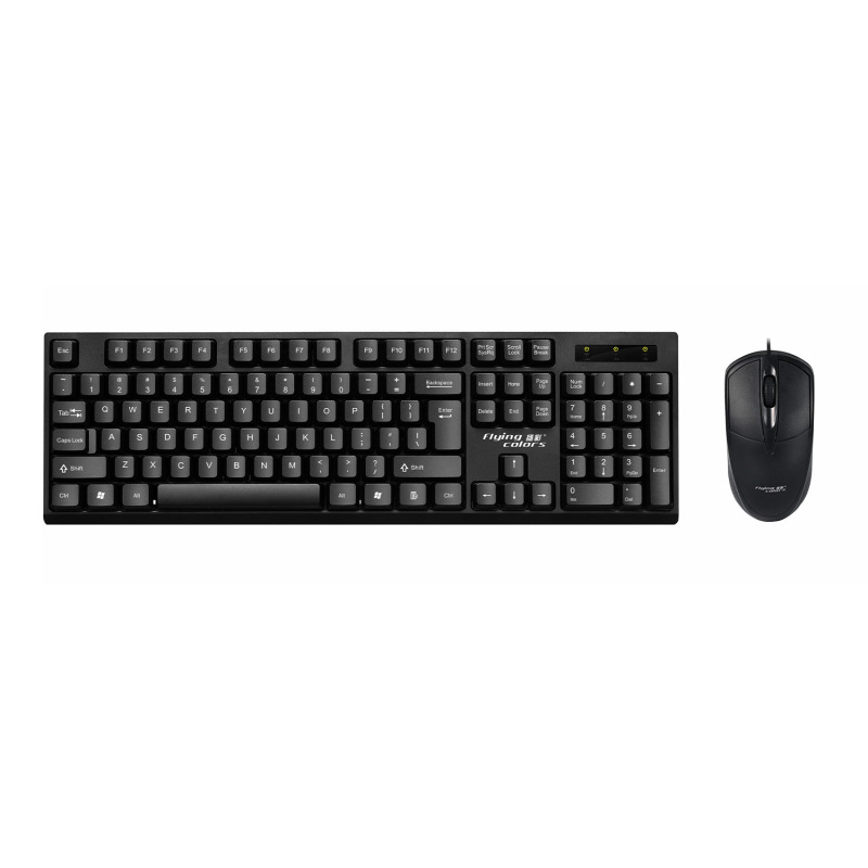 揚彩K-8605キーボードマウスセットK-602有線usbデスクトップ家庭用ビジネスオフィスコンピュータキーマウス|undefined