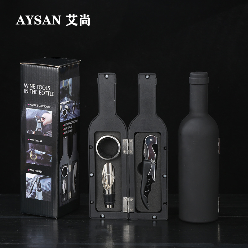 Juego de Sacacorchos para Vino de 5 Piezas de Acero Inoxidable Multifuncional para Hogar image 11