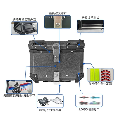 Lock Quick-Release Trunk, Motorcycle trunk
