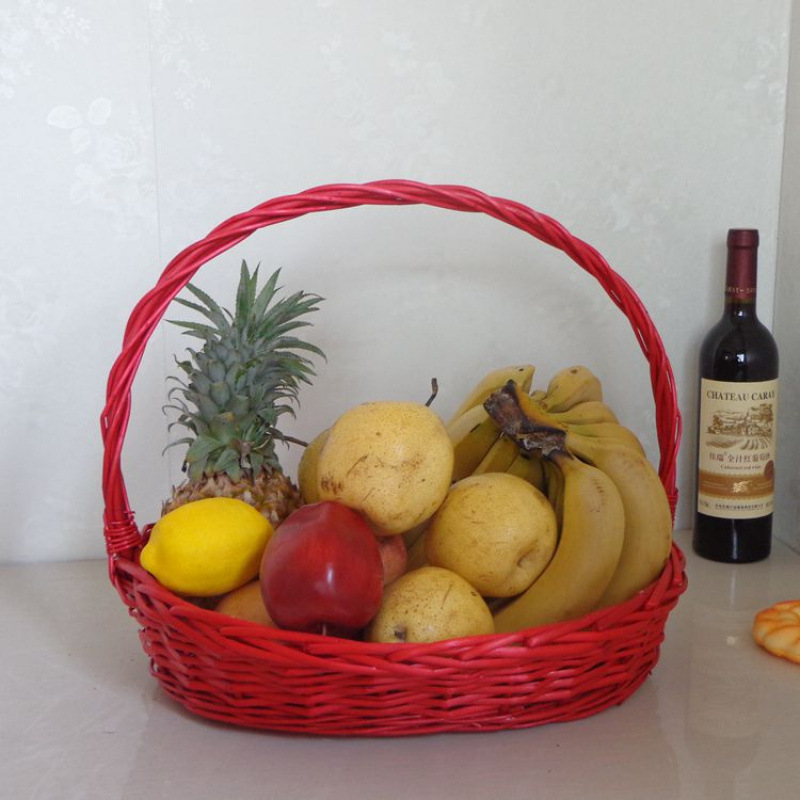 Cestas de frutas de regalo Cestas de mano Cestas de verduras Cestas de caña Cestas de regalo Cestas de huevos Cestas de bambú Cestas de flores Cestas de frutas image 12