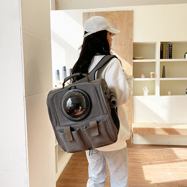 Capacious backpack