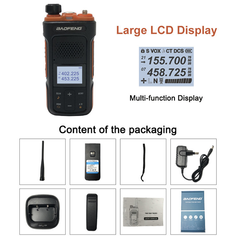 Baofeng UV-11R walkie-talkie al aire libre de alta potencia handstand Pofung UV-11 UV de doble segmento