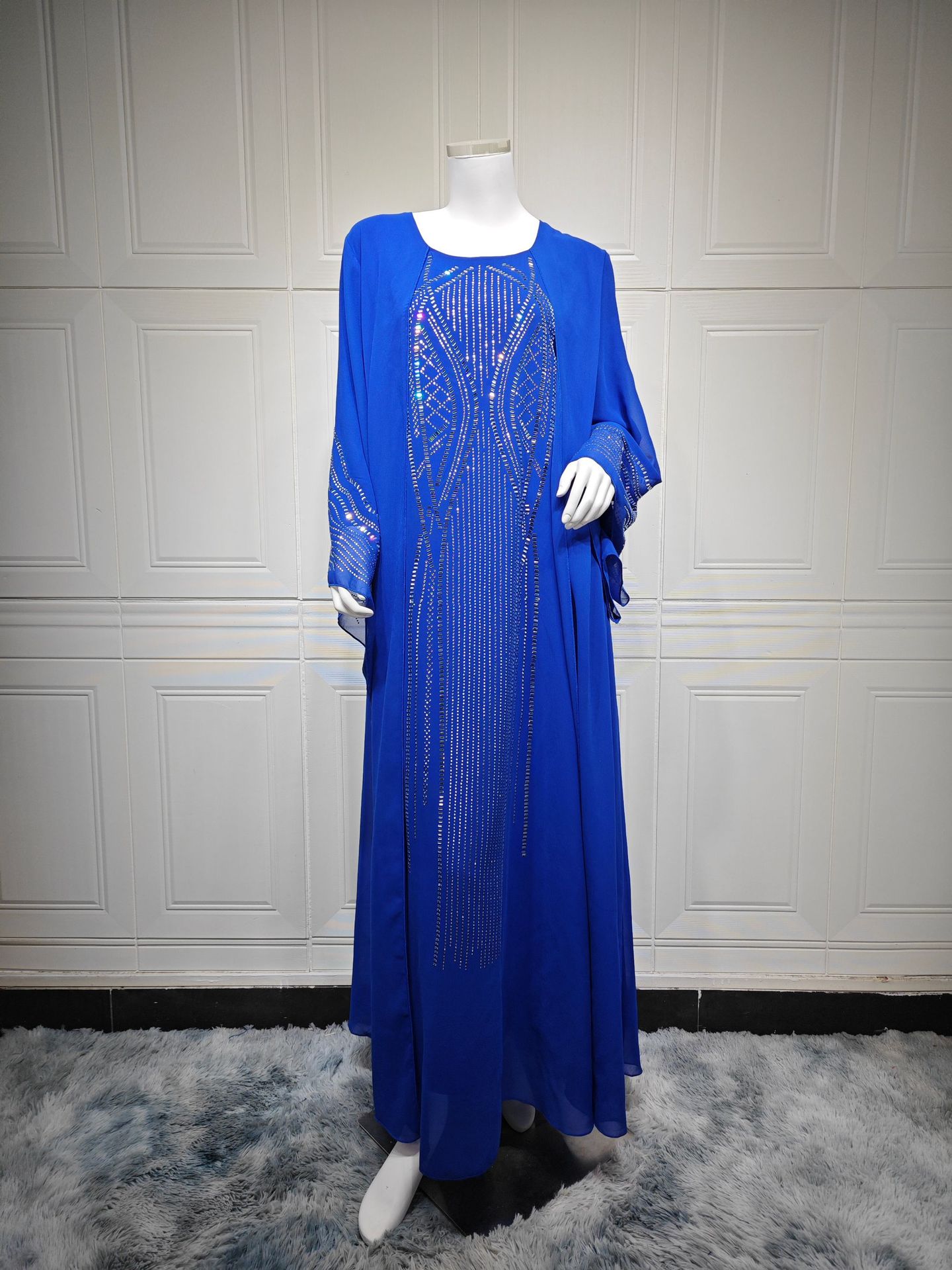 Middle Eastern Long Robe,Women’s Plus Size Evening Dress