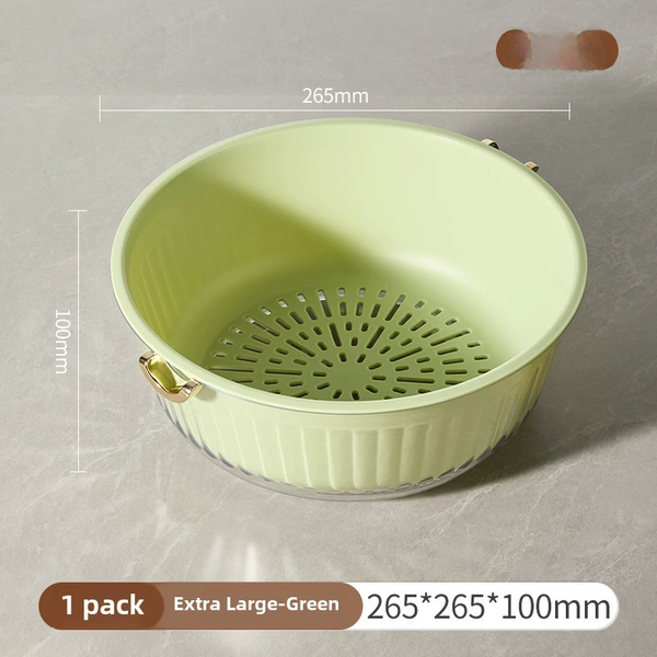 Extra large, big, green