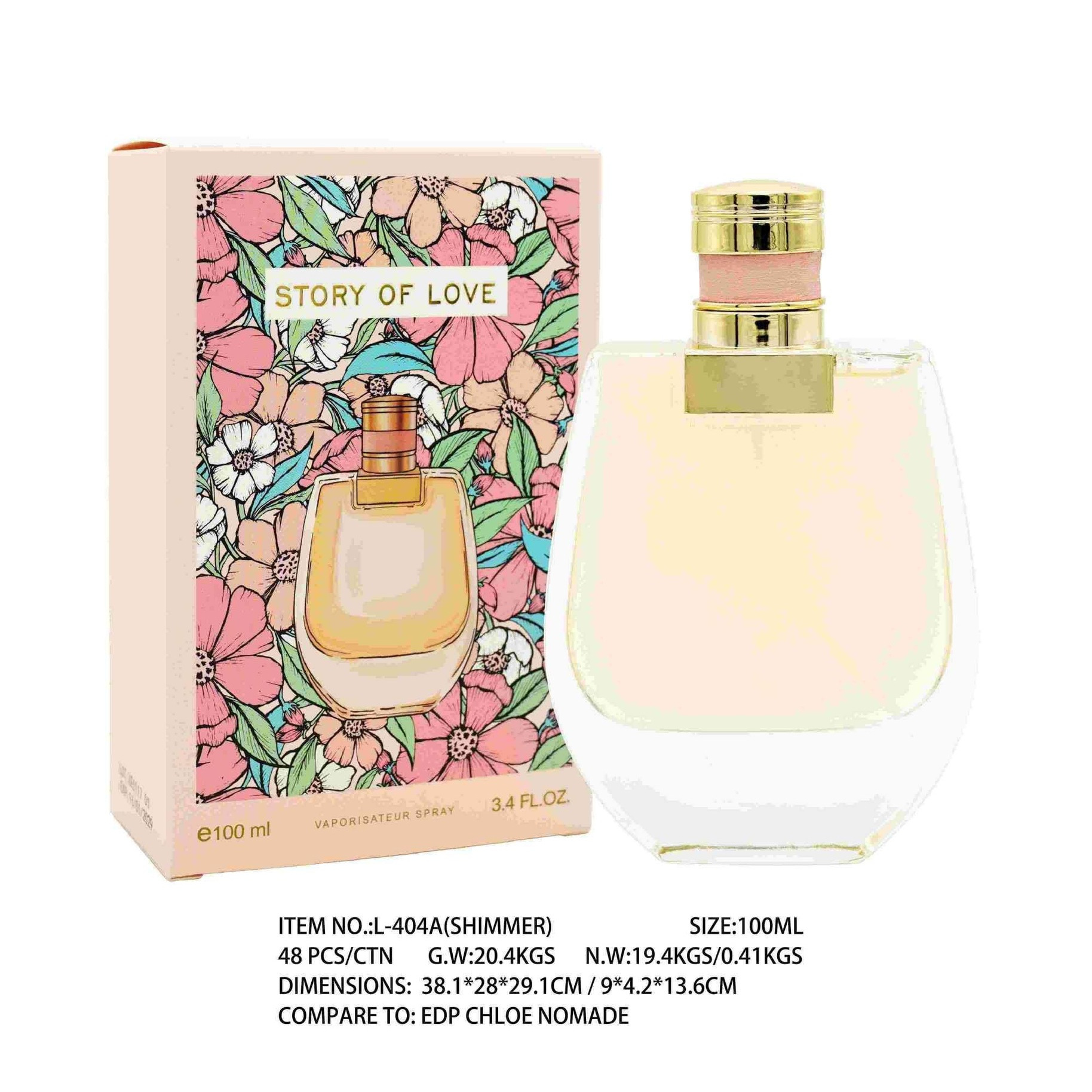 Perfume para mujer de larga duración, fragancia floral, venta al por mayor