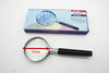 Handheld metal magnifying glass, reading, wholesale, 50mm, 10 times increase