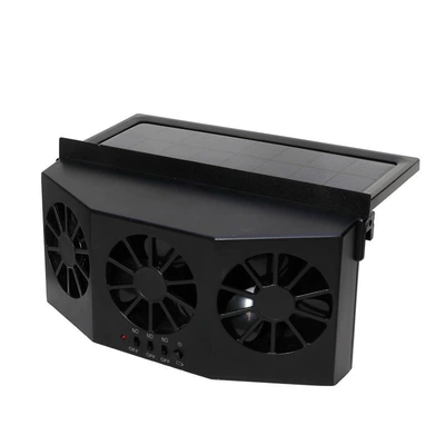 Solar-Powered Car Exhaust Fan: Digər kiçik elektrik cihazlar - 918-exhaust-fan-black-solar