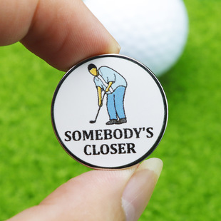 �¿���ٴ���ñ�A�m��UV����R��Golf Ball Marker Hat Clip�F؛
