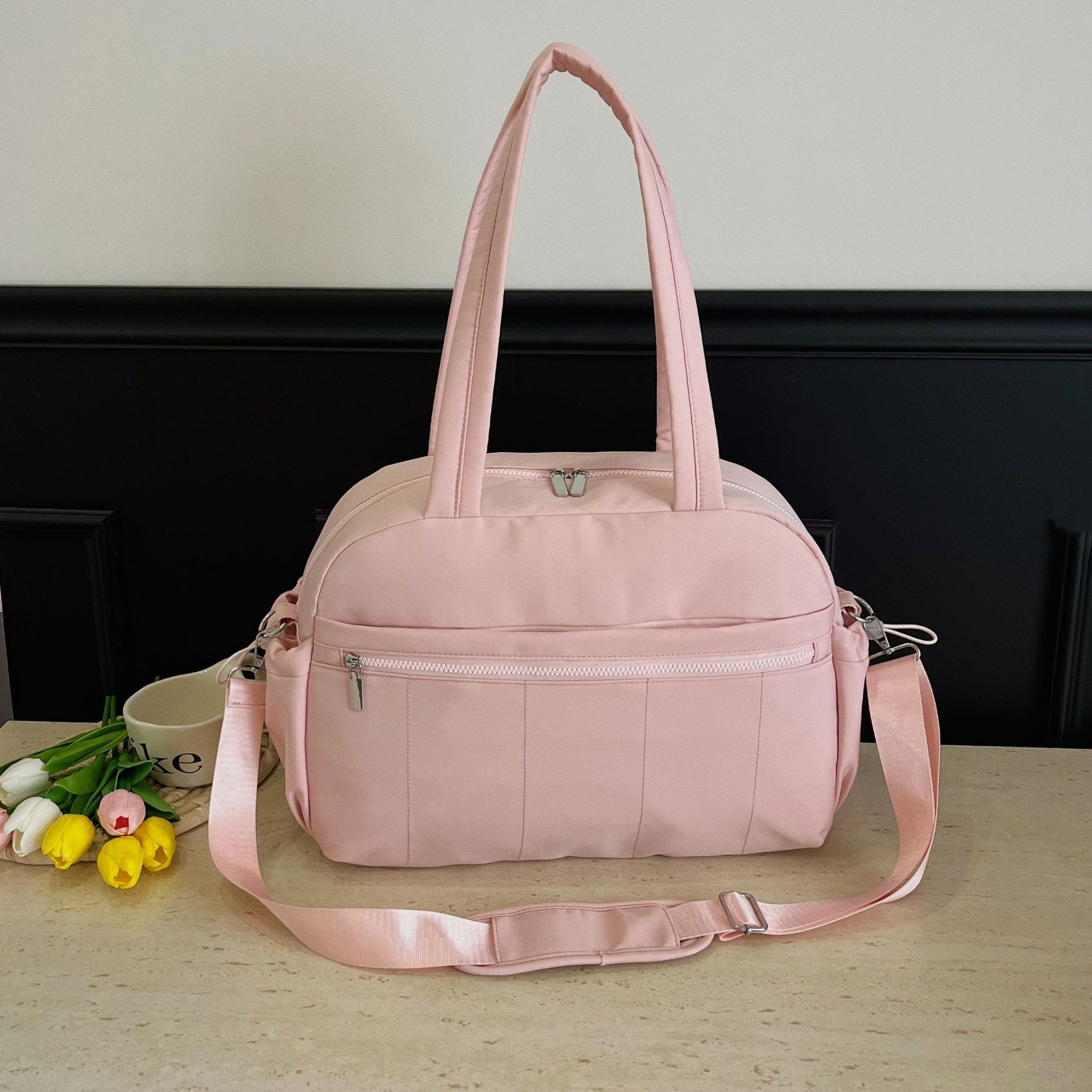 2026 New Travel Bag Large Capacity Sports Yoga Fitness Luggage Commuting Crossbody Versatile Handbag