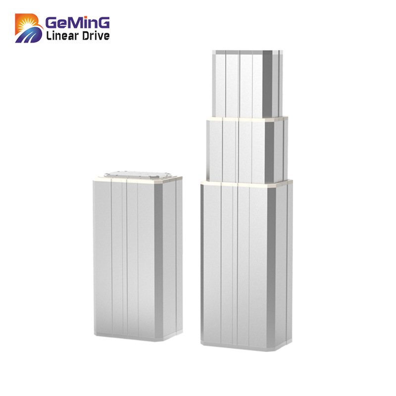 三节电动升降柱 安装方便低噪音家具医疗升降腿立柱