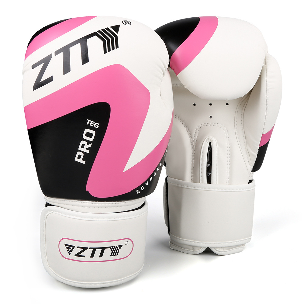 Al por mayor guantes de boxeo para adultos engrosados guantes formadores desechables guantes de entrenamiento de competición guantes de boxeo