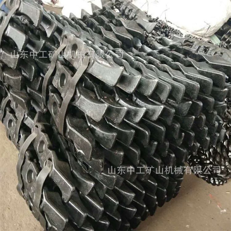 刮板机配件 矿用锻打40cr牛角刮板锻造15GL03-1刮板 精良选材