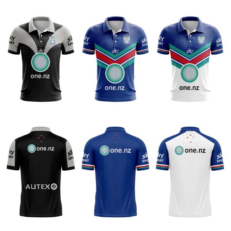 Rugby jersey2023勇士纪念版橄榄球服男士短袖POLO运动衫跨境供应