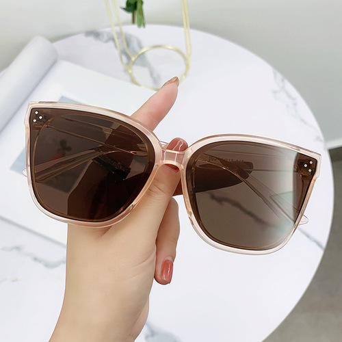 New style sunglasses large frame women's sunglasses G Internet celebrity street shooting M sunglasses women's trendy driving sunglasses men