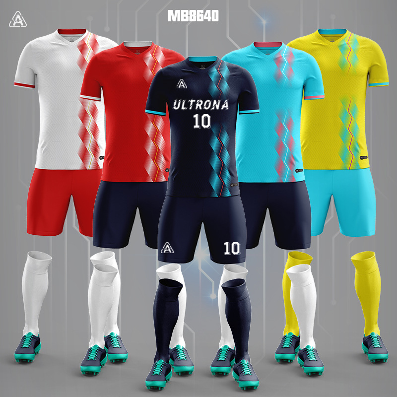 Ropa de entrenamiento de fútbol para niños verano adultos niños y niñas Escuela Primaria estudiante equipo competencia personalizada rendimiento ropa deportiva al por mayor