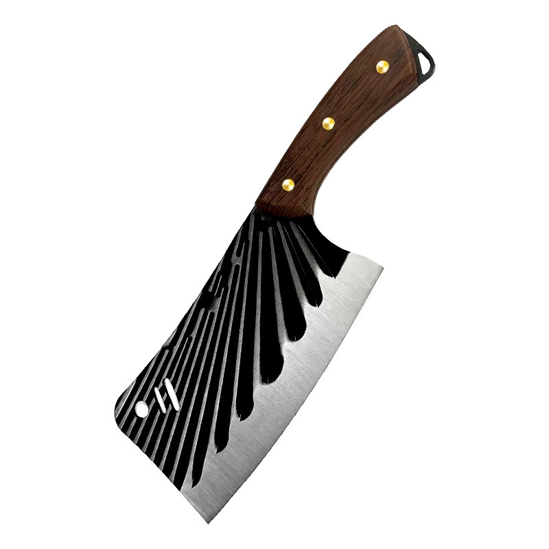 모조 나무 손잡이 도마 칼