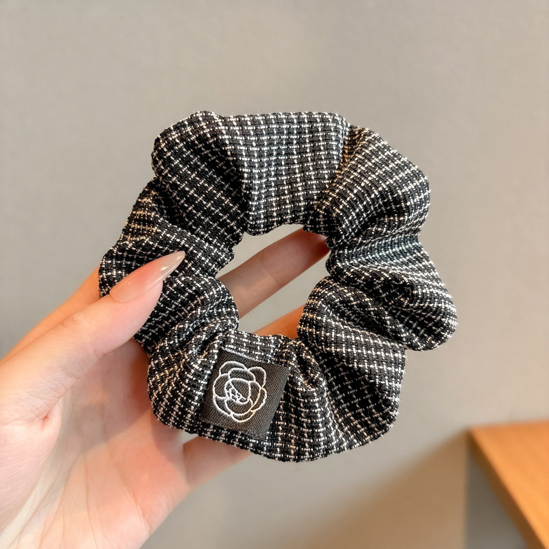 Estilo pastoral francés, diadema de intestino grueso, accesorios para el cabello dulce de alta calidad para mujer, cuerda para la cabeza, nueva cuerda para el cabello de todo fósforo, banda elástica alta