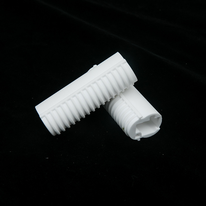 厂家供应电阻陶瓷管 波纹管电子陶瓷配件 氧化铝陶瓷电阻管
