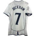 2002 England home custom No. 7 armband
