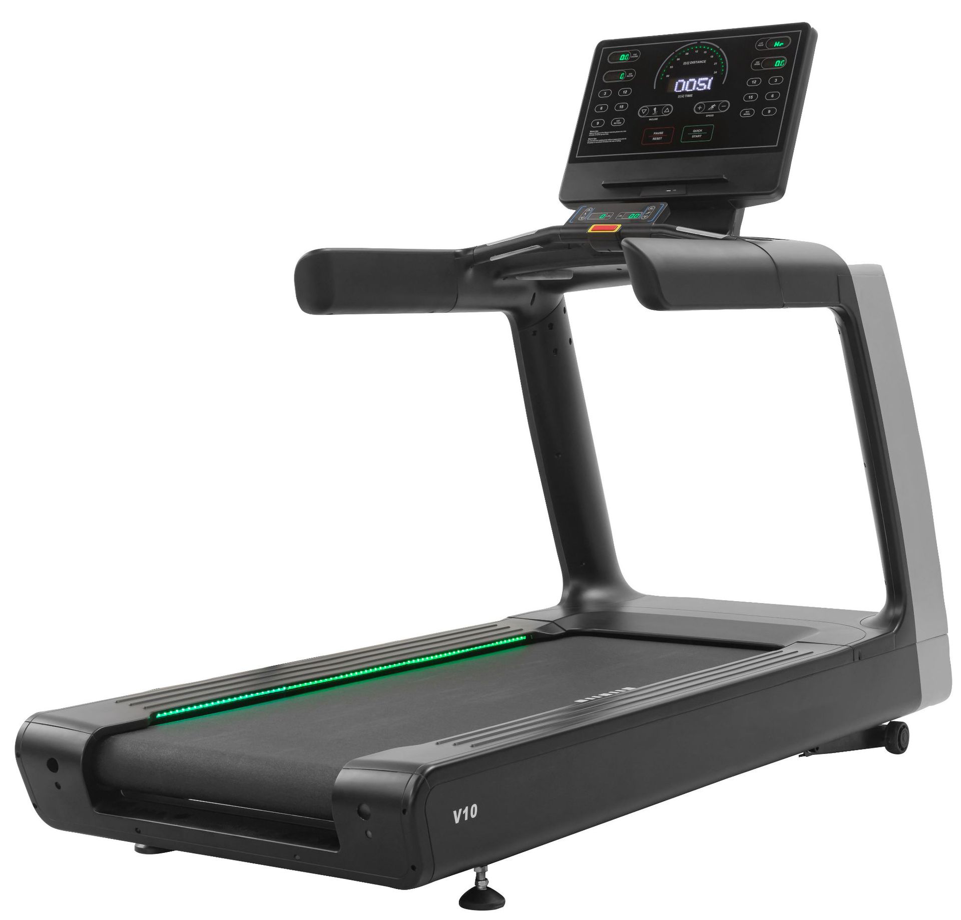 Caminadora eléctrica inteligente comercial en stock para clubes y gimnasios, equipo de fitness, caminadora silenciosa y resistente a los golpes. image 10