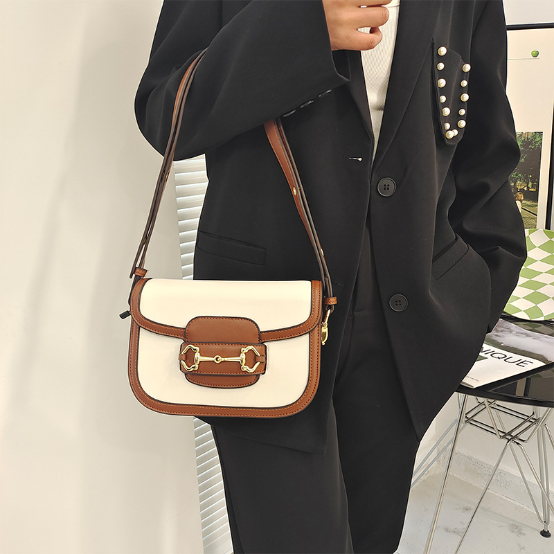 Small Saddle Women's 2023 New Light Luxury Network Red Fashion Versatile One Shoulder Crossbody Bag Tide_voghion.com