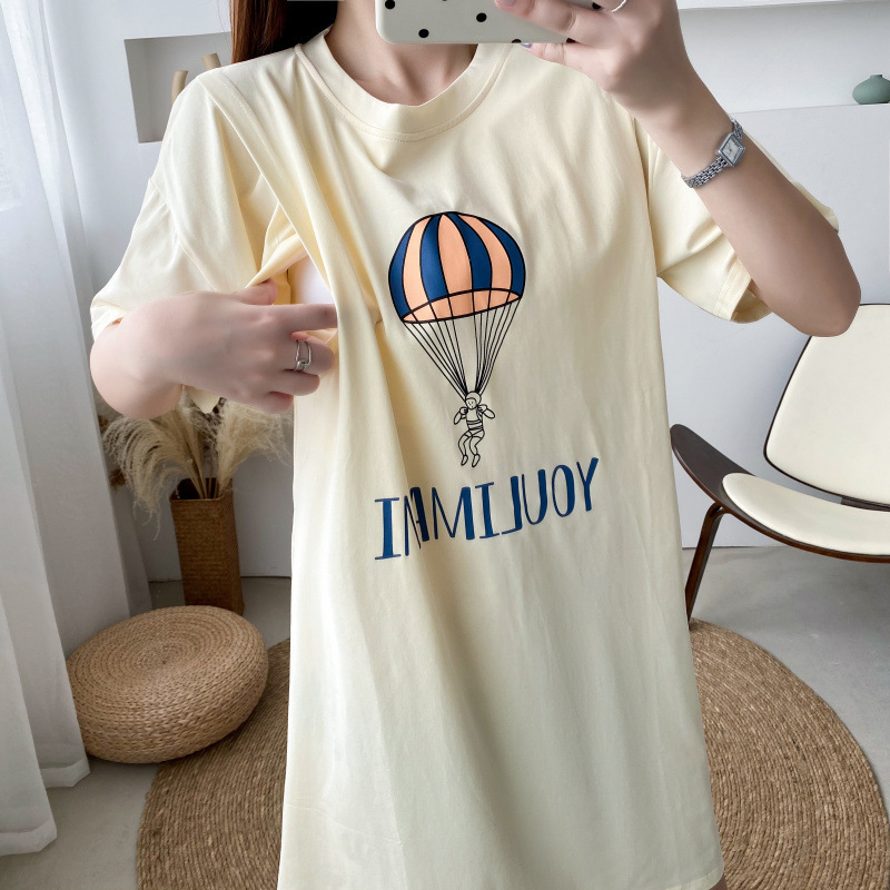 Maternity and nursing clothes out dress summer short sleeve breast milk period skirt fashion hot mom feeding summer clothes